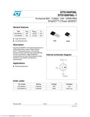 STD16NF06L datasheet.datasheet_page 1