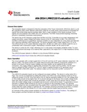LMH2110TMEVAL/NOPB datasheet.datasheet_page 1