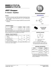 MMBFJ177LT1 数据规格书 1