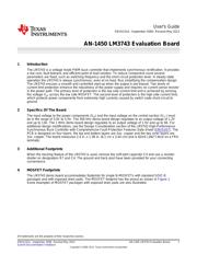 LM3743-1000EVAL 数据规格书 1
