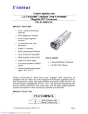 FTLF1318P2BTL datasheet.datasheet_page 1