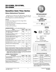 Z0107MNT1G datasheet.datasheet_page 1