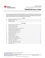 TMP007EVM 数据规格书 1