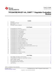 TPS54478EVM-037 数据规格书 1