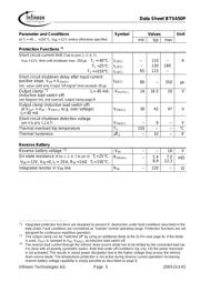 BTS650PE3180A datasheet.datasheet_page 5