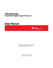TMS320VC5502PGF200 datasheet.datasheet_page 1