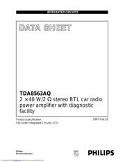 TDA8563 datasheet.datasheet_page 1