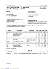 TDA8563 datasheet.datasheet_page 2