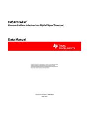 TMS320C6457CGMHA2 datasheet.datasheet_page 1