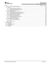 TMS320C6457CGMH datasheet.datasheet_page 5