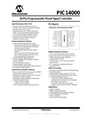 PIC14000-04/SS 数据规格书 1
