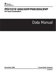 PCI1510ZVF datasheet.datasheet_page 1