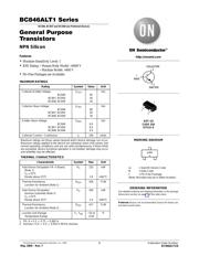 BC848CLT1G 数据规格书 1