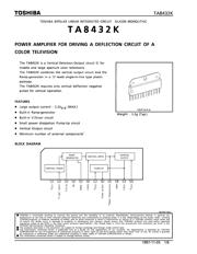 TA8432K 数据规格书 1