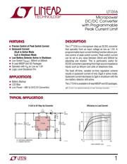 LT1316CMS8#PBF datasheet.datasheet_page 1