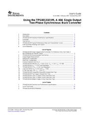 TPS40131EVM 数据规格书 1