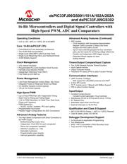 DSPIC33FJ09GS302T-I/MM datasheet.datasheet_page 1