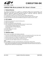 C8051F700DK datasheet.datasheet_page 1