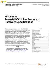 MPC8313ECVRAFFC datasheet.datasheet_page 1