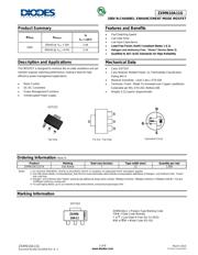 ZXMN10A11GTA 数据规格书 1