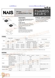 AQY272 datasheet.datasheet_page 1