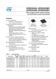 UPSD3233BV-24T6T datasheet.datasheet_page 1