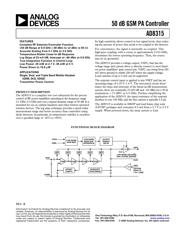 AD8315ARM 数据规格书 1