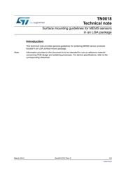 LSM6DS3USTR 数据规格书 1