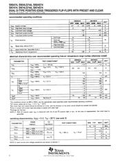 SN74LS74AD 数据规格书 6