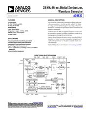 AD9832BRU datasheet.datasheet_page 1