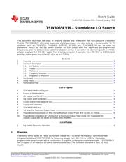 TSW3065EVM datasheet.datasheet_page 1