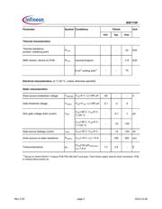 BSP170P L6327 datasheet.datasheet_page 2