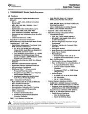 TMS320DM6437ZWT6 datasheet.datasheet_page 1