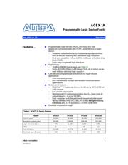 EP1K50QC208-3N datasheet.datasheet_page 1