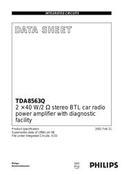 TDA8563Q/N2,112 datasheet.datasheet_page 1