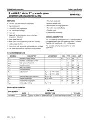 TDA8563QU datasheet.datasheet_page 2