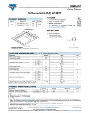 SIR426DP-T1-GE3 数据规格书 1