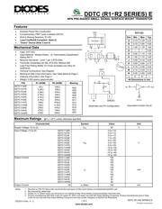 DDTC113ZE-7 数据规格书 1