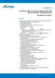 AT86RF233-ZFR datasheet.datasheet_page 1