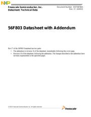 DSP56F803BU80 数据规格书 1