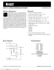 ICS83054AGI-01 datasheet.datasheet_page 1