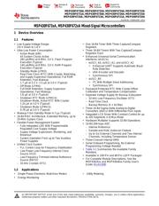 MSP430F6735IPNR datasheet.datasheet_page 1