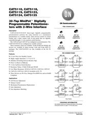 CAT5119TBI-10GT3 datasheet.datasheet_page 1