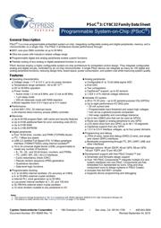 CY8C3244LTI-130 datasheet.datasheet_page 1