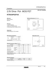 RTR030P02FHATL datasheet.datasheet_page 1