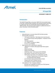 ATMEGA128A-AUR 数据规格书 1