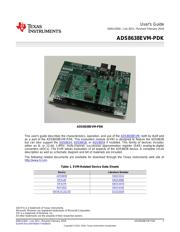 ADS8638EVM-PDK 数据规格书 1