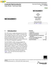 MC9328MX21SVM 数据规格书 1