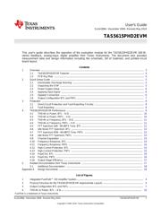 TAS5731EVM 数据规格书 1