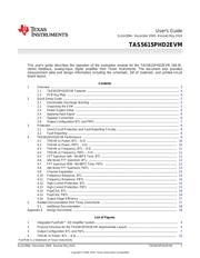TAS5615DKDR 数据规格书 1